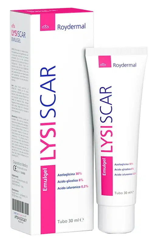 Roydermal Lysiscar Emulgel Gel per il Rinnovamento Cellulare 30 ml