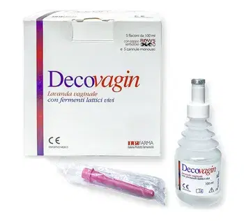 I.p. Farma Decovagin 5 Flaconi Da 100 Ml + 5 Cannule Monouso