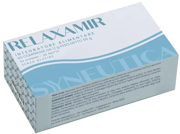 Relaxamir Integratore Rilassante 60 Compresse