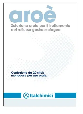 Aroè Soluzione Orale per il Trattamento del Reflusso Gastroesofageo 20 Stick