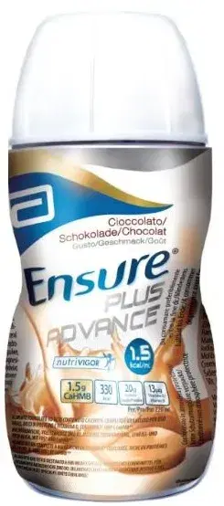 Ensure Plus Advance Supplemento Nutrizioinale Iperproteico Cioccolato 4 x 220 ml