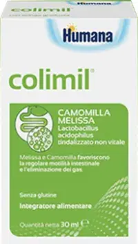 Humana Colimil Integratore Alimentare con Melissa e Camomilla 30 ml