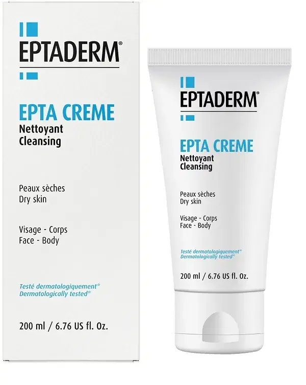 Epta Creme Detergente Viso e Corpo Per Pelle Secca 200 ml