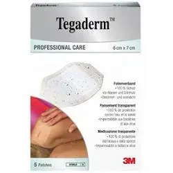 Tegaderm Medicazione Sterile Trasparente 6x7 cm 5 Pezzi