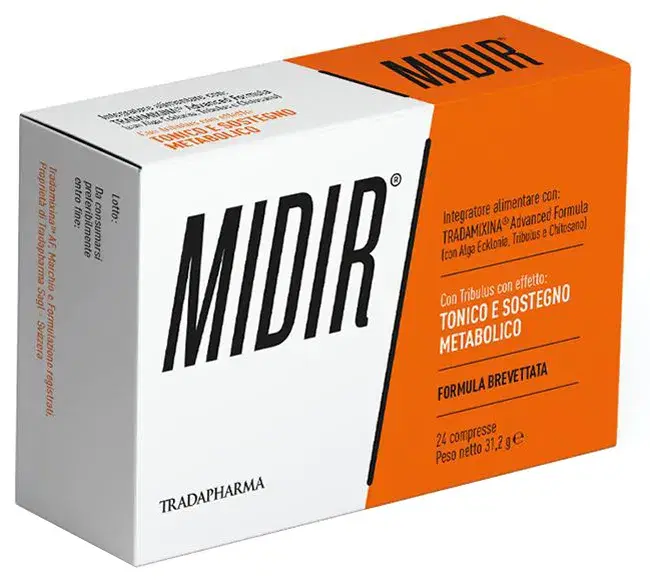 Midir Integratore Tonico Metabolico 24 Compresse