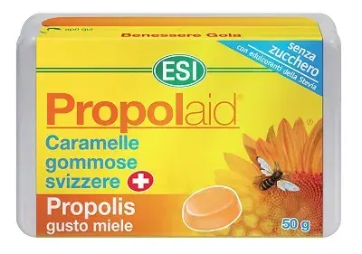 Esi Propolaid Caramelle Gommose Balsamiche per la Gola al Miele con Propoli 50 g