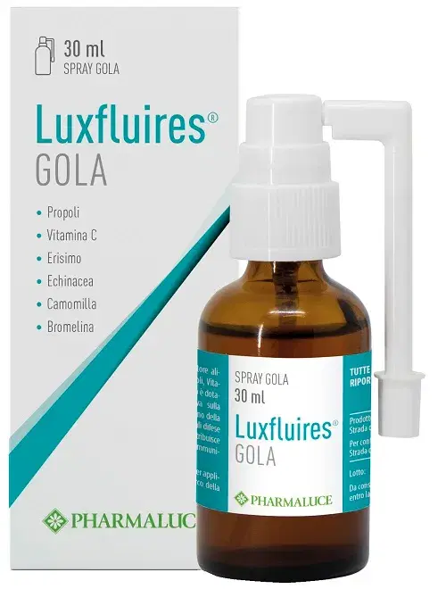 Fluires Gola Spray Integratore Emolliente Mucosa Orale 30 ml