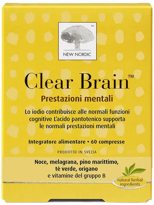 Clear Brain Integratore 60 Compresse