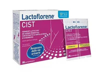 Lactoflorene Cist Integratore Alimentare per le Vie Urinarie 10 bustine
