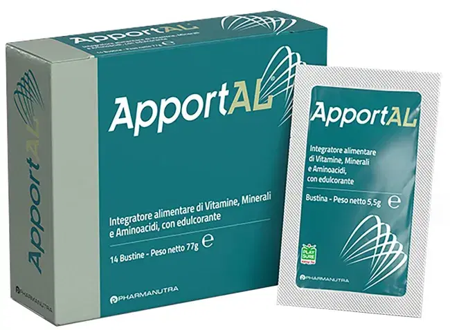 Apportal Integratore Energizzante E Utile Per Il Sistema Immunitario 14 Bustine