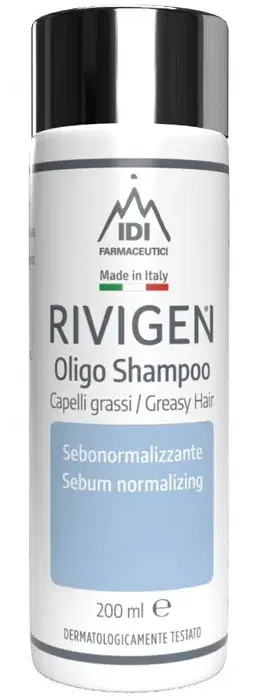 Rivigen Oligo Shampoo Capelli Grassi Sebonormalizzante 200 ml
