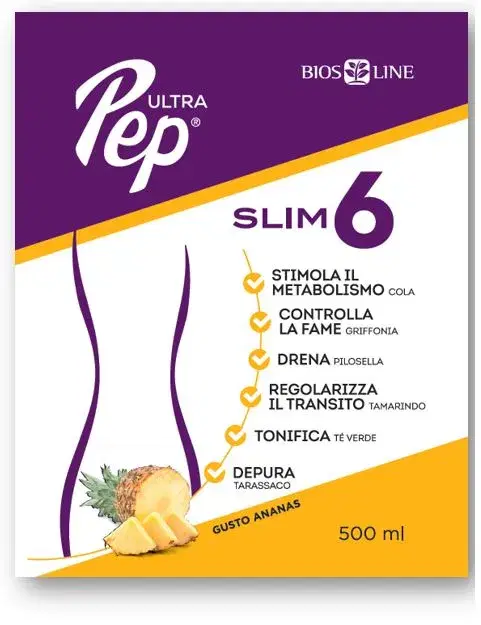 Ultra Pep Ultra Pep Slim 6 Ananas 500ml
