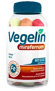 Vegelin Miraferrum Integratore 60 Caramelle