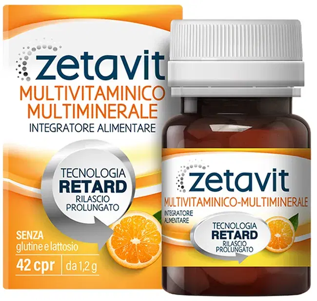 Zetavit Multivitaminico Multiminerale Integratore 42 Compresse