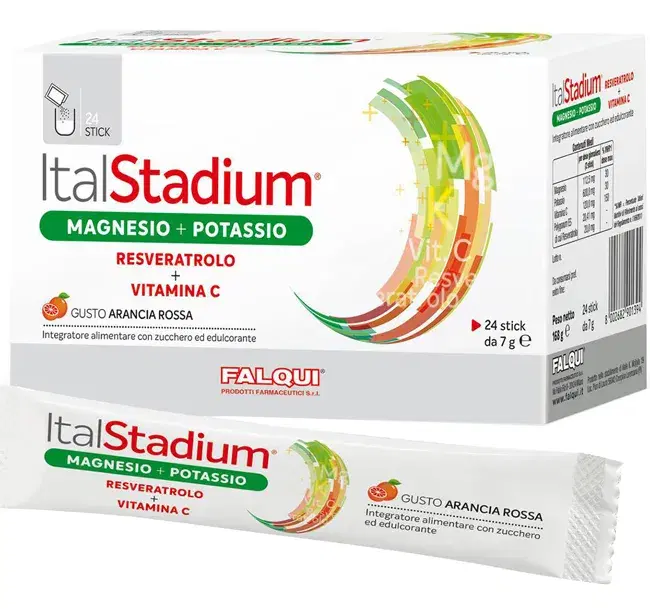 Italstadium Magnesio Potassio Vitamina C 24 Stick