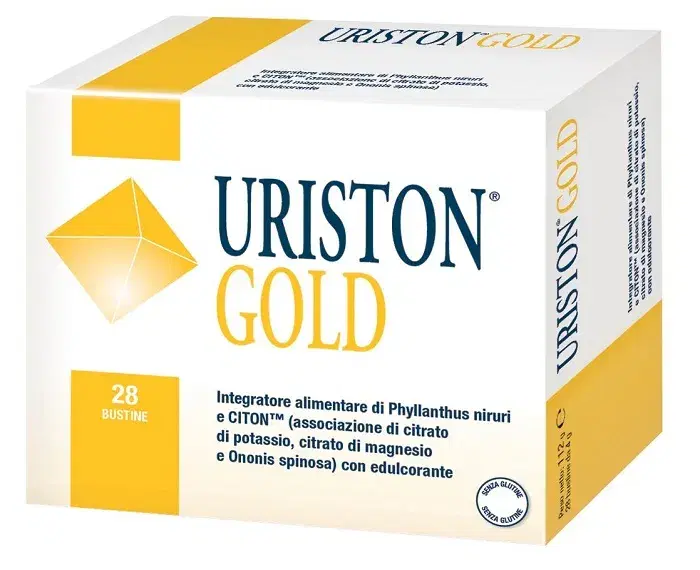 Uriston Gold Integratore per la Funzionalità delle Vie Urinarie 28 Bustine