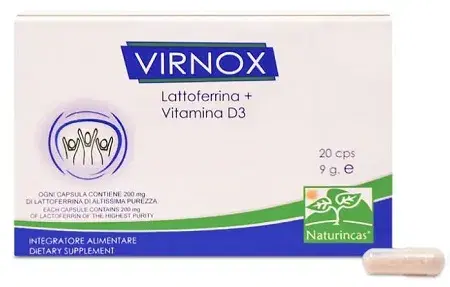 Virnox Naturincas Integratore per Difese Immunitarie 20 Capsule