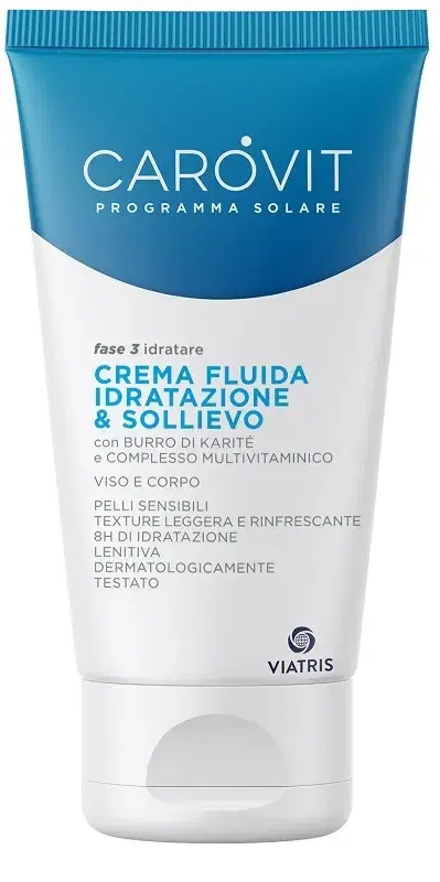 Carovit Programma Solare Crema Idratazione e Sollievo Viso e Corpo 150ml
