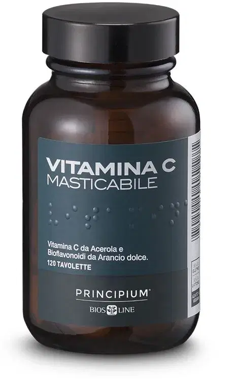 Bios Line Principium Vitamina C Masticabile Integratore Sistema 120 Tavolette