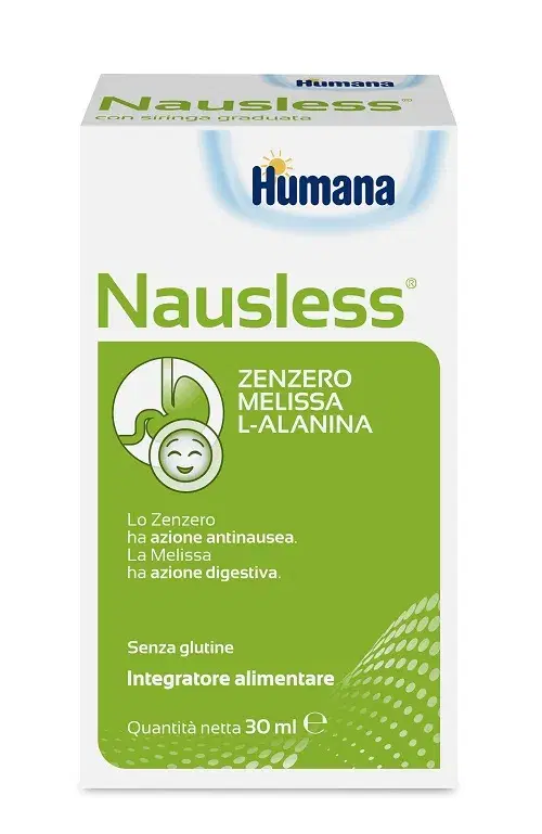 Humana Nausless Soluzione Antinausea Naturale per Bambini 30ml