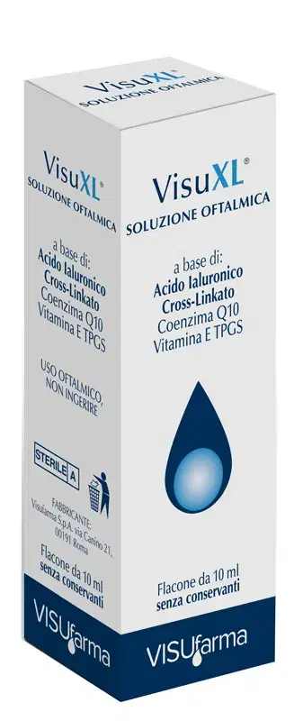 Visufarma Linea Salute e benessere Oculare VisuXL Soluzione Oftalmica 10 ml
