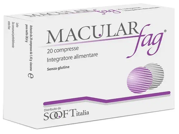 Sooft Italia Linea Salute Occhi Macular Fag Integratore Alimentare 20 Compresse