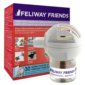 Feliway Friends Diffusore Con Ricarica Gatti 48 ml