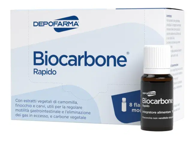 Depofarma Biocarbone Rapido 8 Flaconcini
