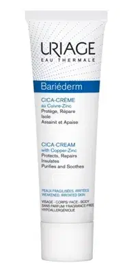 Uriage Bariéderm Cica-Crema al Cu-Zn Riparatrice 100 ml