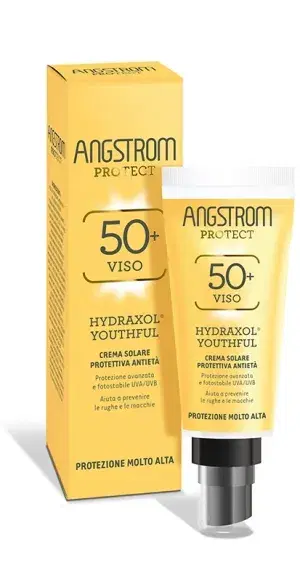 Angstrom Crema Solare Viso Anti Eta'  Protettiva Spf50+ 40 ml