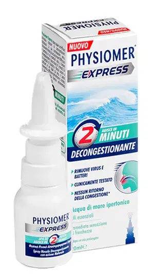 Physiomer Express Spray Nasale Decongestionante 20 ml