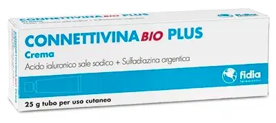 Fidia Connettivina Bio Plus Crema Ferite con Rischio di Infezioni 25 g