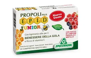 Specchiasol Epid Junior Integratore Per la Gola 30 Compresse