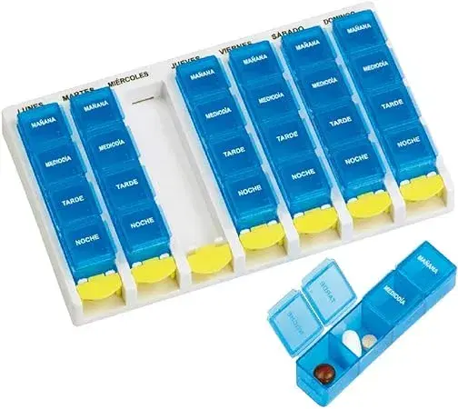 Portapillole Settimanale 4 Dosi Meds