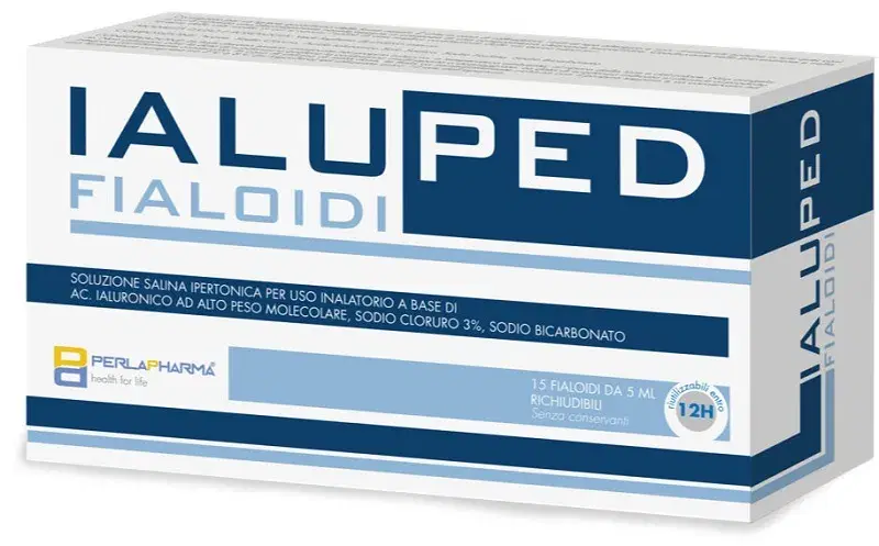 Ialuped Soluzione Salina Ipertonica 15 Fiale per Lavaggi Nasali