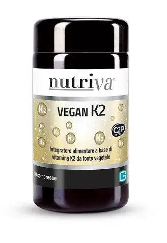 Nutriva Vegan K2 Integratore Alimentare 30 compresse