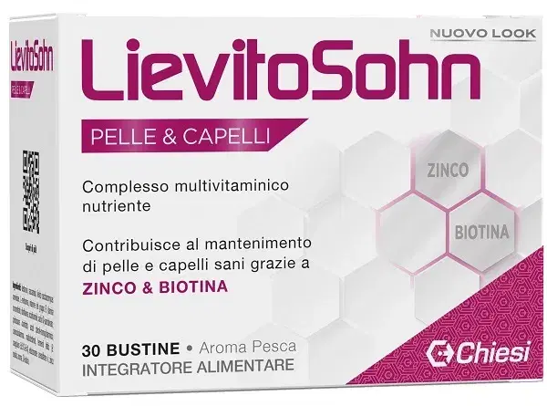 LievitoSohn Pelle e Capelli Integratore Alimentare 30 Buste