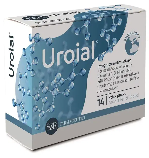 Uroial Integratore Drenante Per La Funzionalità delle Vie Urinarie 14 Bustine