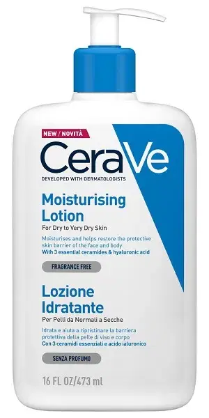 CeraVe Moisturising Lotion Lozione Idratante per Pelli da Normali a Secche 473ml