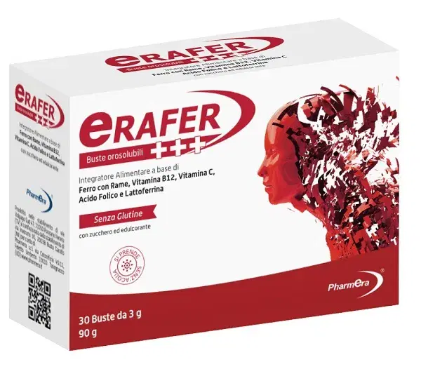Erafer+++ Integratore 30 Bustine Orosolubili