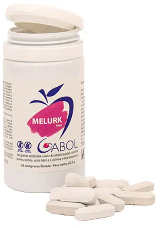Melurk Hair Integratore per Capelli Sani 60 Compresse