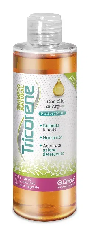 Tricorene Shampoo Natural Rinforzante con Olio di Argan 210 ml