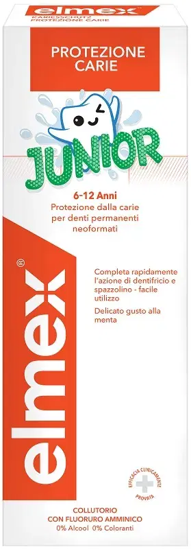 Elmex Junior Collutorio per la Prevenzione delle Carie 400 ml