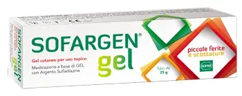 Sofargen Gel Cutaneo Uso Topico Medicazione Tubo 15 g