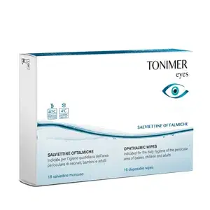 Tonimer Eyes Salviette Oftalmiche 16 Pezzi