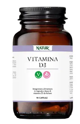 Vitamina D3 Integratore per Sistema Immunitario 90 Capsule
