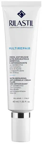 Rilastil Multirepair Crema Antirughe Nutririparatrice Pelli Molto Secche 40 ml