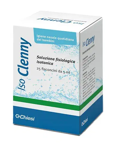 Iso Clenny 20 Flaconcini Monodose Igiene Nasale per Bambini 5 ml