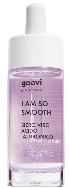 Goovi Siero Viso all'Acido Ialuronico Antirughe 30 ml