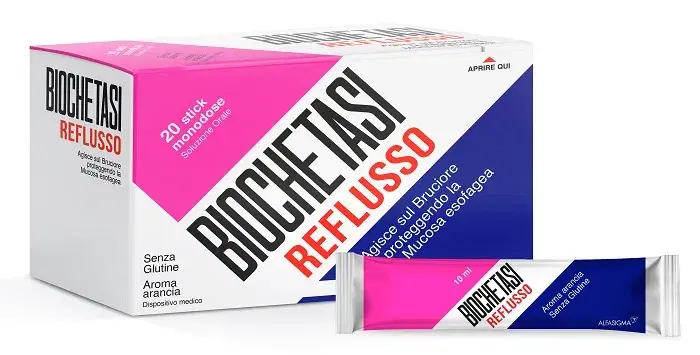 Alfasigma Biochetasi Reflusso 20 Stick Aroma Arancia